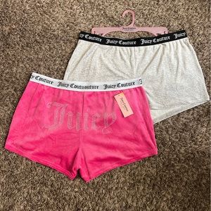 Juicy Couture Velvet Sleep Shorts